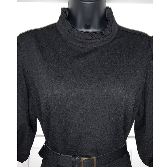 Nanette Lepore belted stretch crepe dress –– NWT - Picture 6 of 16